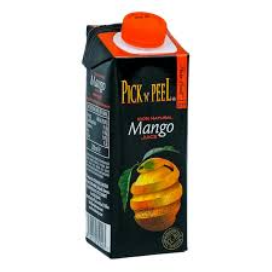 PICK N PEEL JUICE MANGO 250ML TETRA